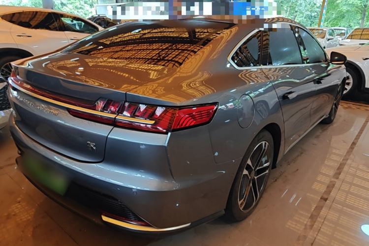 Used BYD Han 2020 EV Long-Range Deluxe Model Rear Right 45 Deg