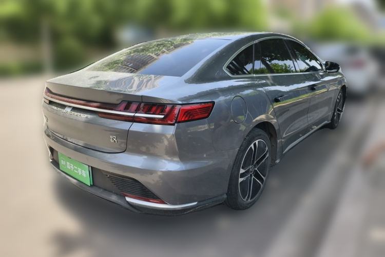 Used BYD Han 2020 EV Long-Range Deluxe Model Rear Right 45 Deg