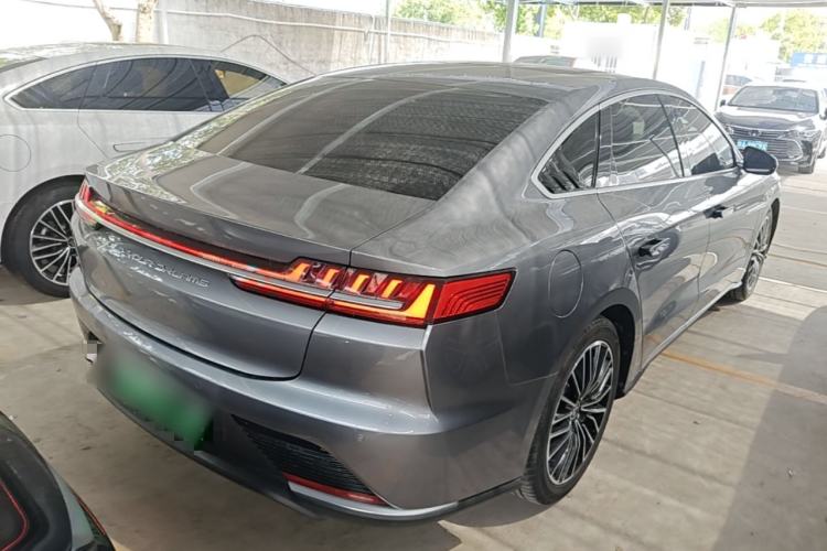 Used BYD Han 2020 EV Long-Range Luxury Model Rear Right 45 Deg