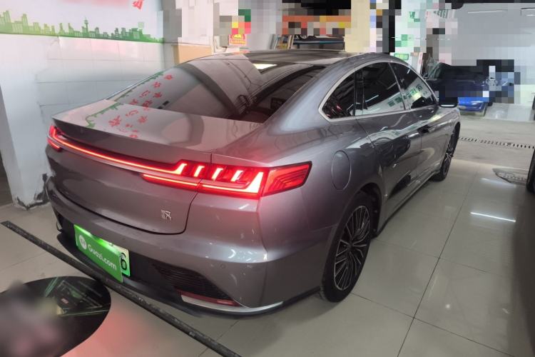 Used BYD Han 2020 EV Long-Range Luxury Model Rear Right 45 Deg