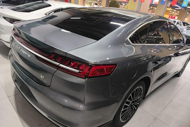 Used BYD Han 2020 DM Four-Wheel Drive Performance Edition Prestige Model Rear Right 45 Deg
