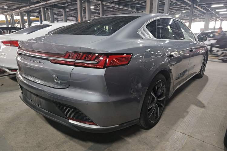 Used BYD Han 2020 EV Four-Wheel Drive High-Performance Flagship Model Rear Right 45 Deg