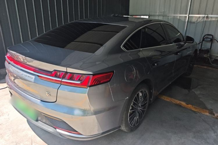 Used BYD Han 2020 EV Long-Range Luxury Model Rear Right 45 Deg