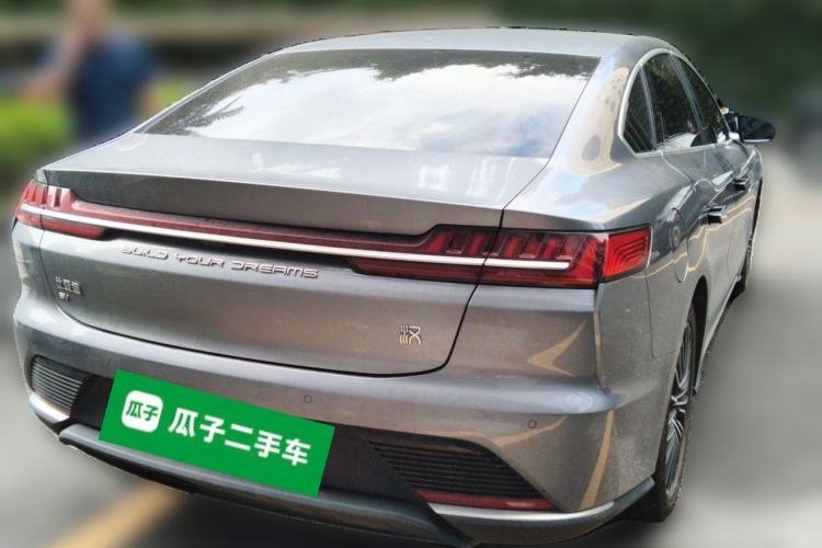 Used BYD Han 2020 EV Long-Range Luxury Model Rear Right 45 Deg