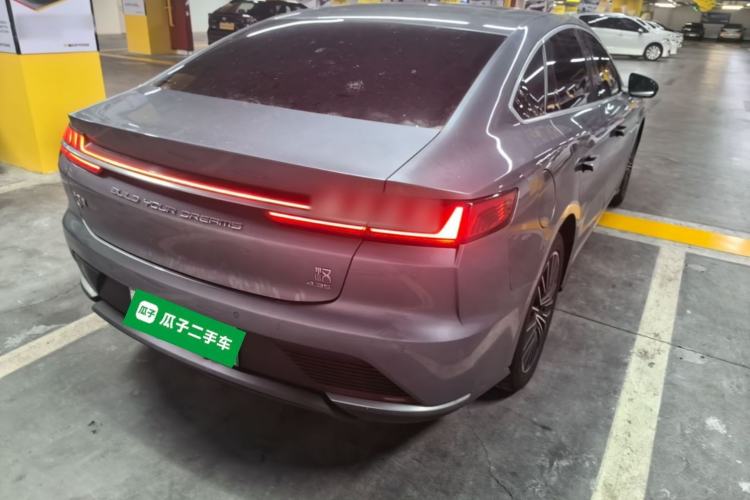 Used BYD Han 2020 EV Long-Range Deluxe Model Rear Right 45 Deg