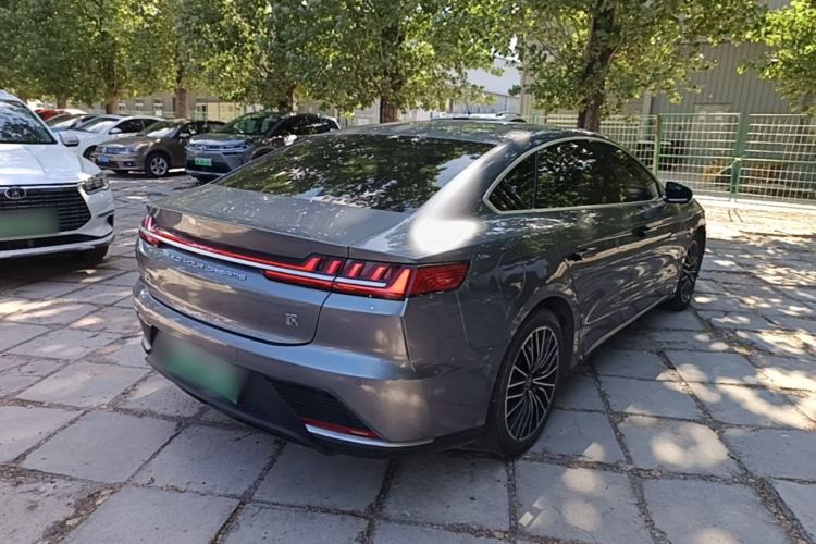 Used BYD Han 2020 EV Long-Range Luxury Model Rear Right 45 Deg