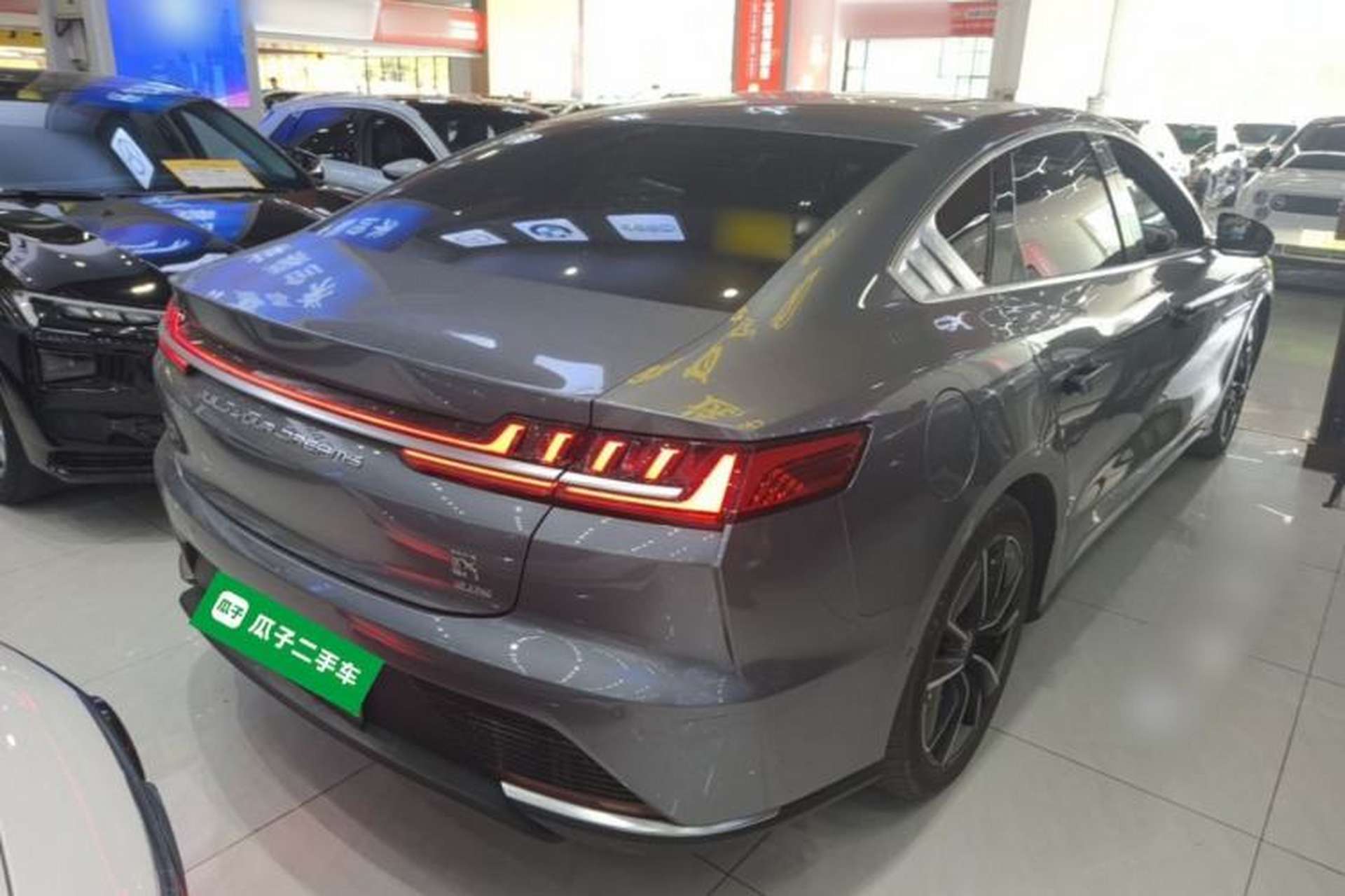 Used BYD Han 2020 EV Four-Wheel Drive High-Performance Flagship Model Rear Right 45 Deg