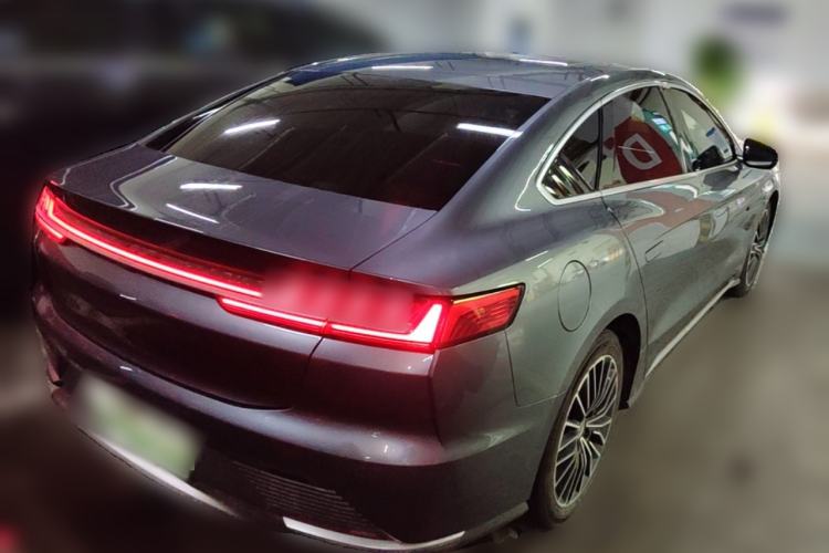 Used BYD Han 2020 EV Long-Range Luxury Model Rear Right 45 Deg