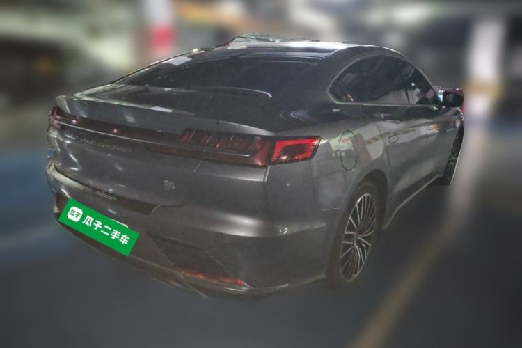 Used BYD Han 2020 EV Long-Range Luxury Model Rear Right 45 Deg