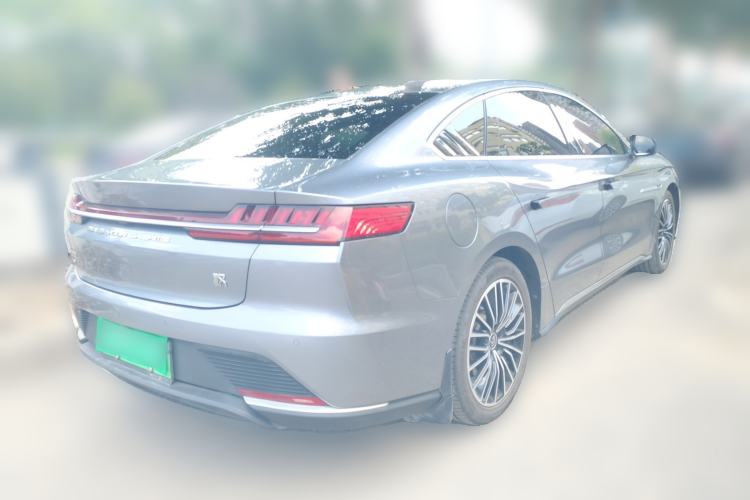 Used BYD Han 2020 EV Long-Range Luxury Model Rear Right 45 Deg
