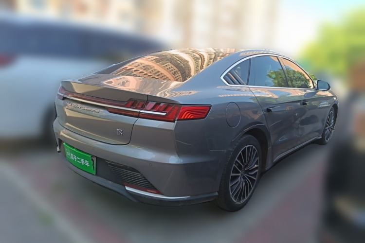 Used BYD Han 2020 EV Long-Range Luxury Model Rear Right 45 Deg
