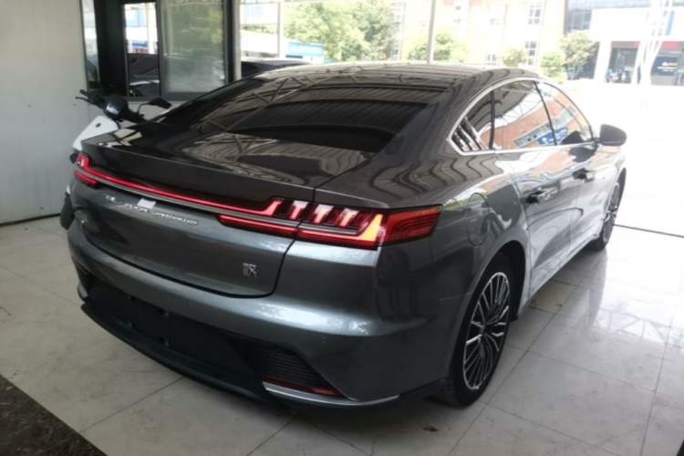 Used BYD Han 2020 EV Long-Range Luxury Model Rear Right 45 Deg