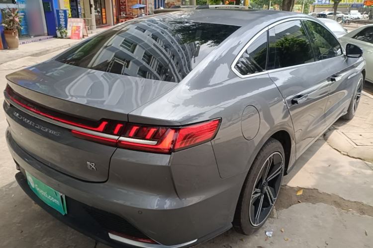 Used BYD Han 2020 EV Long-Range Luxury Model Rear Right 45 Deg