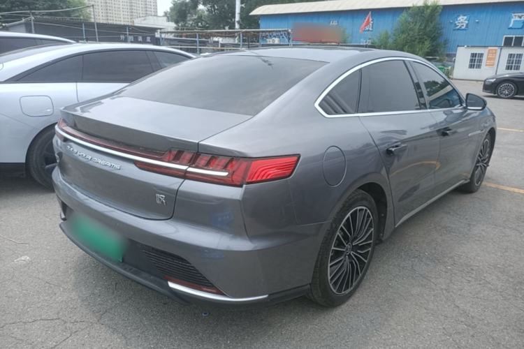 Used BYD Han 2020 EV Long-Range Luxury Model Rear Right 45 Deg
