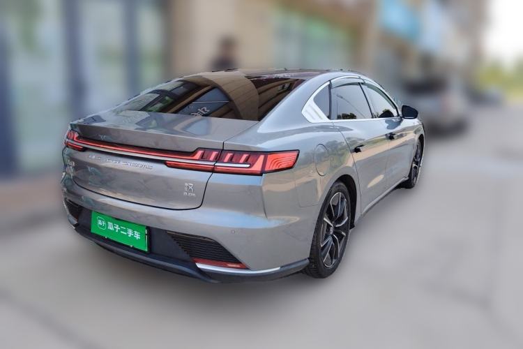 Used BYD Han 2020 EV Four-Wheel Drive High-Performance Flagship Model Rear Right 45 Deg