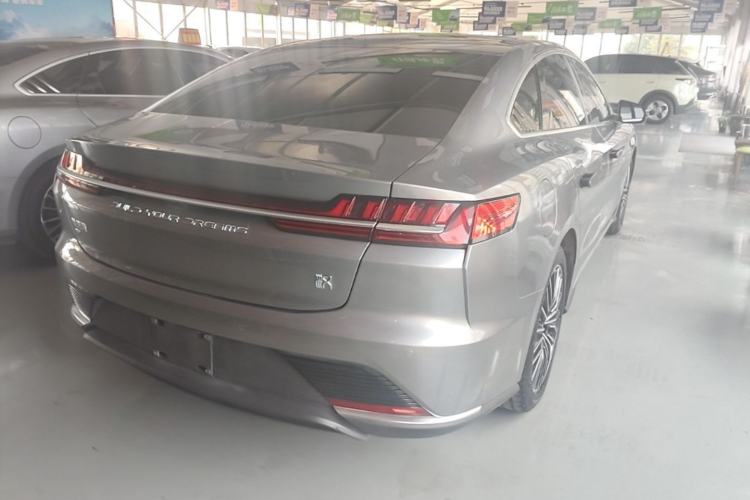 Used BYD Han 2020 EV Long-Range Luxury Model Rear Right 45 Deg