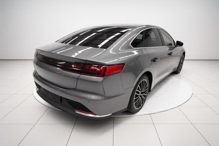 Used BYD Han 2020 EV Long-Range Luxury Model Rear Right 45 Deg