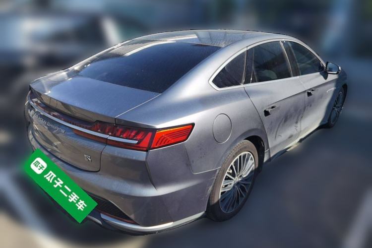 Used BYD Han 2020 EV Long-Range Luxury Model Rear Right 45 Deg