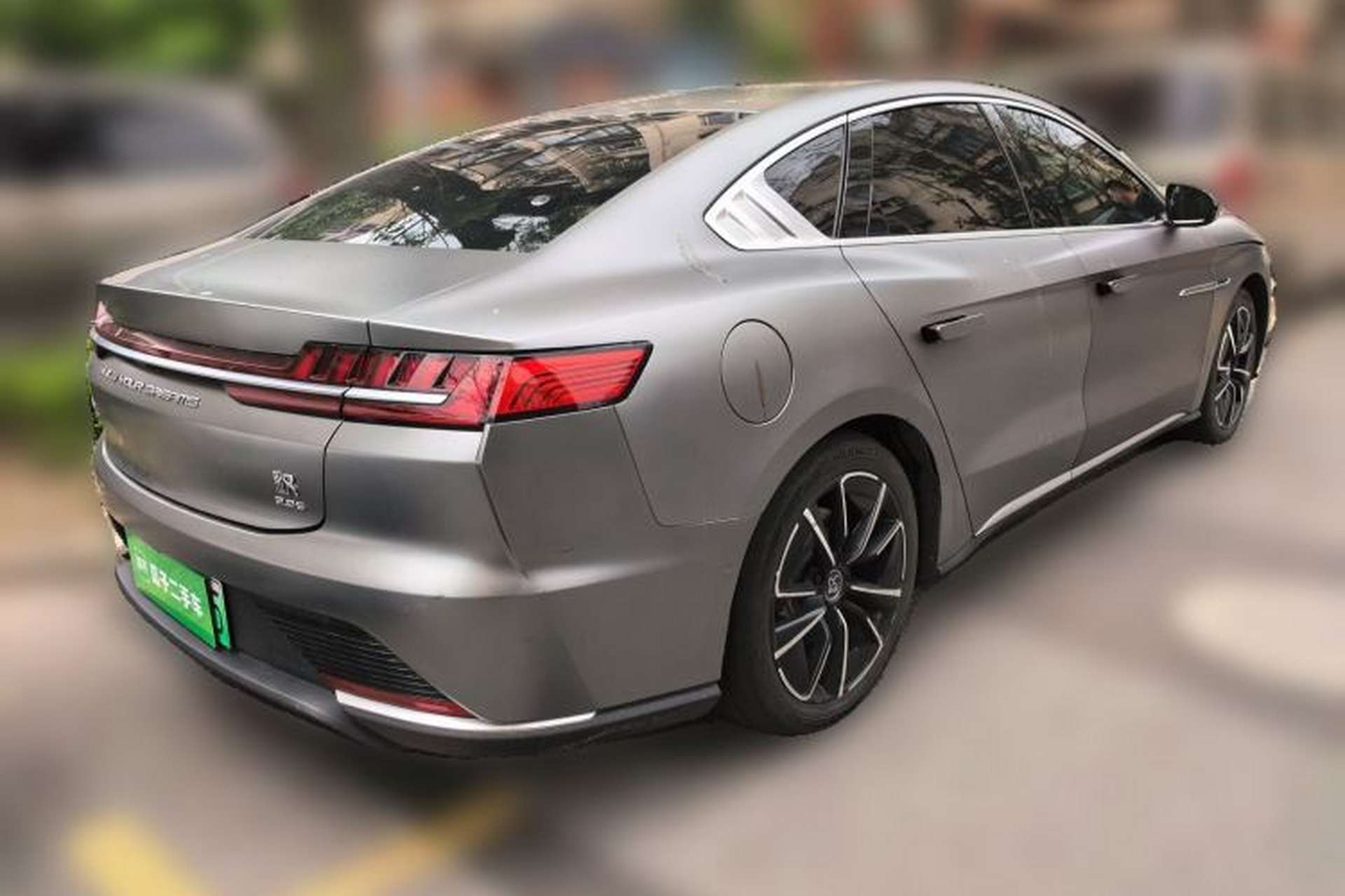 Used BYD Han 2020 EV Four-Wheel Drive High-Performance Flagship Model Rear Right 45 Deg