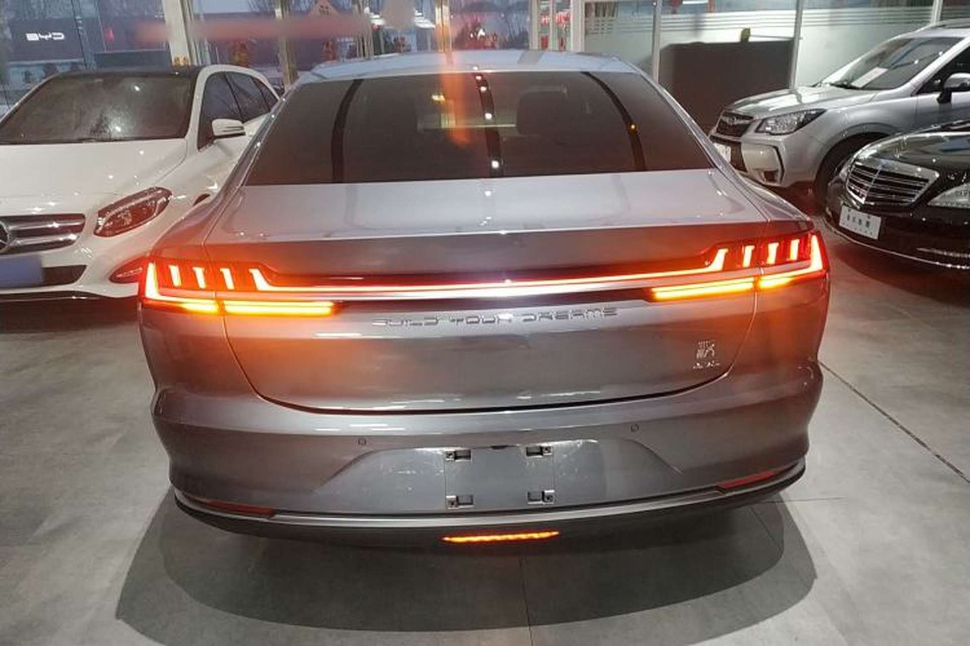 Used BYD Han 2020 DM Four-Wheel Drive Performance Edition Luxury Model Rear