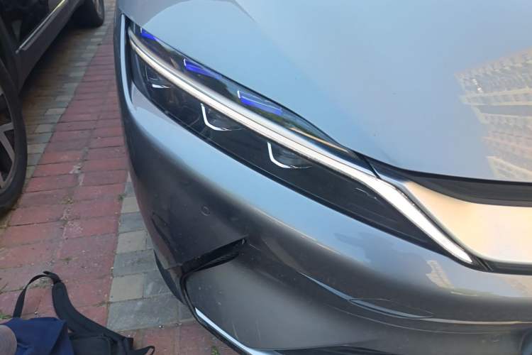 Used BYD Han 2020 EV Long-Range Luxury Model Right Front Headlight