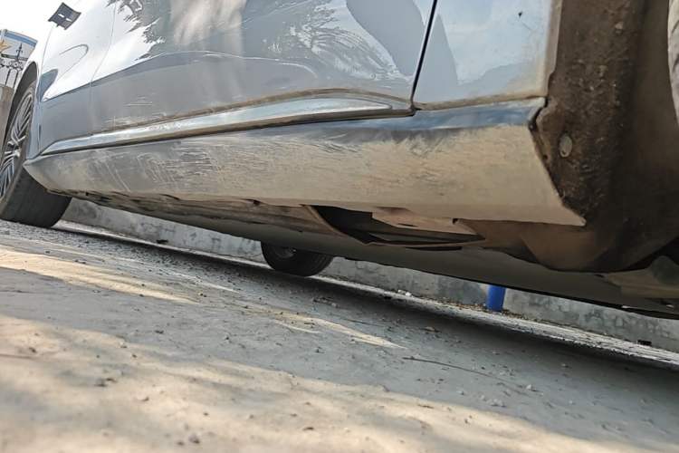 Used BYD Han 2020 EV Long-Range Luxury Model Right Side Sill