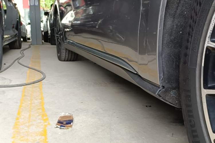 Used BYD Han 2020 EV Long-Range Luxury Model Right Side Sill