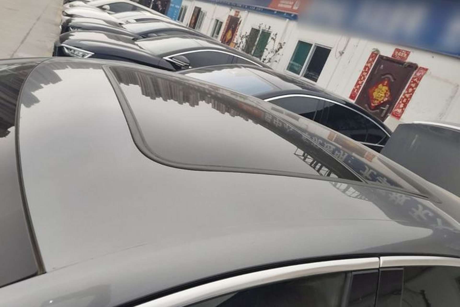 Used BYD Han 2020 EV Four-Wheel Drive High-Performance Flagship Model Roof
