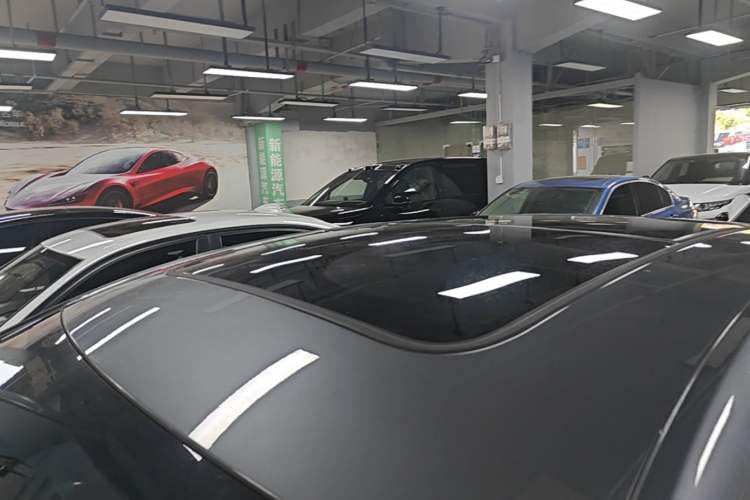 Used BYD Han 2020 DM Four-Wheel Drive Performance Edition Prestige Model Roof