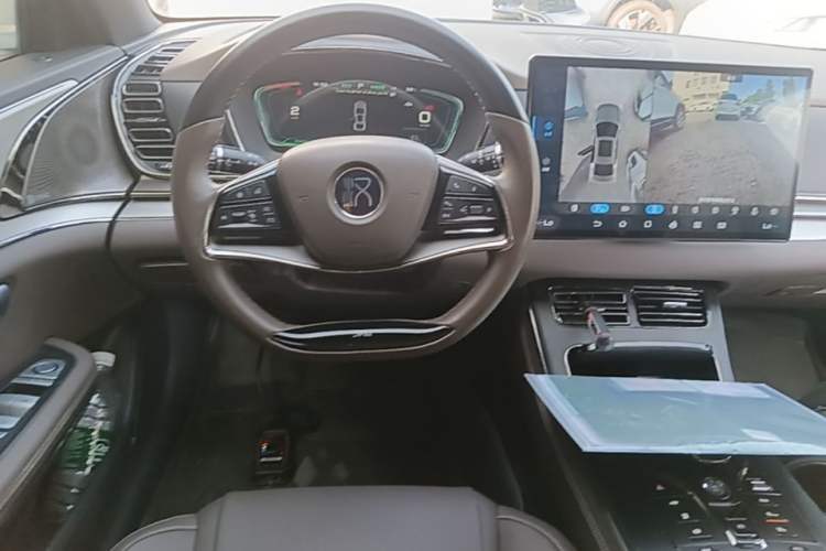 Used BYD Han 2020 EV Long-Range Luxury Model Steering Wheel