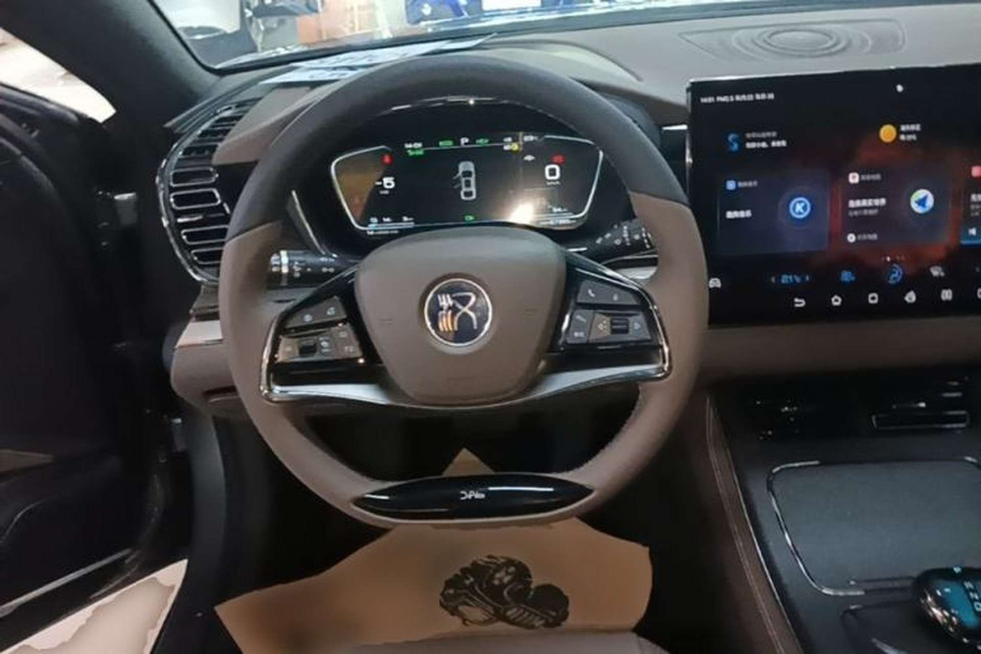 Used BYD Han 2020 DM Four-Wheel Drive Performance Edition Luxury Model Steering Wheel