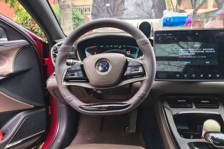 Used BYD Han 2020 EV Four-Wheel Drive High-Performance Flagship Model Steering Wheel