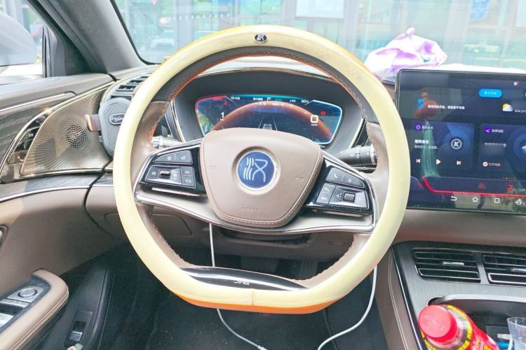 Used BYD Han 2020 EV Four-Wheel Drive High-Performance Flagship Model Steering Wheel