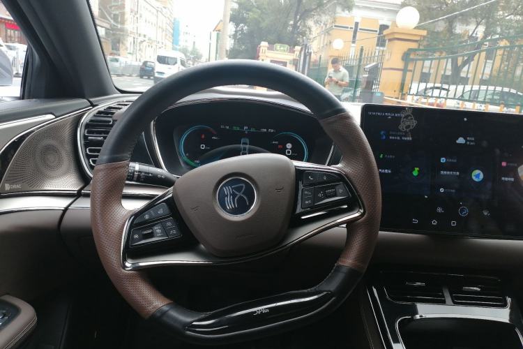 Used BYD Han 2020 DM Four-Wheel Drive Performance Edition Luxury Model Steering Wheel