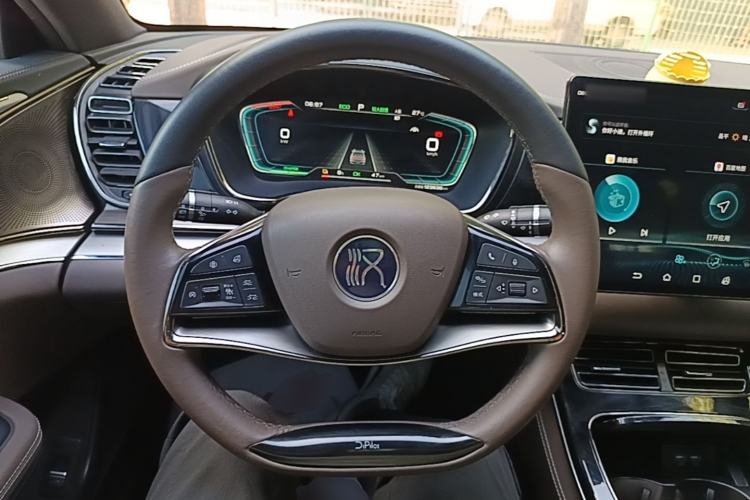 Used BYD Han 2020 EV Long-Range Luxury Model Steering Wheel