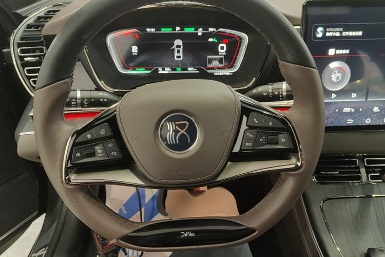 Used BYD Han 2020 EV Four-Wheel Drive High-Performance Flagship Model Steering Wheel