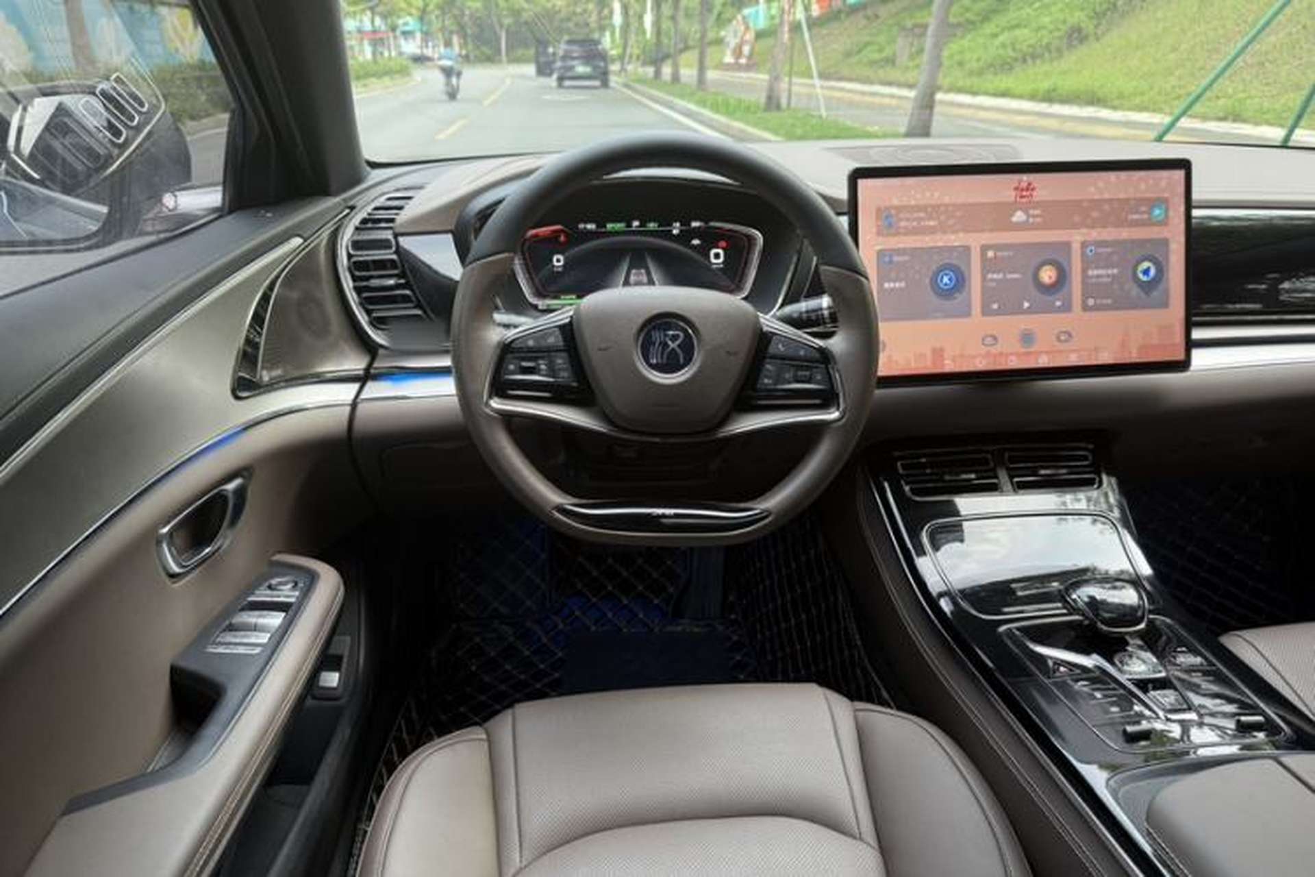 Used BYD Han 2020 DM Four-Wheel Drive Performance Edition Luxury Model Steering Wheel