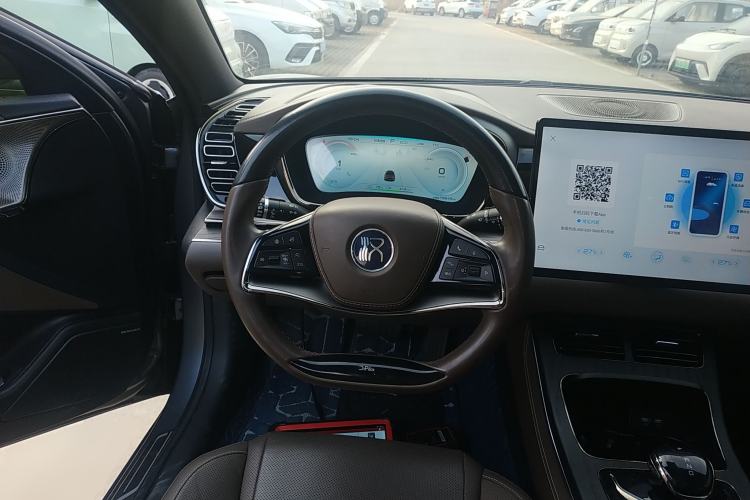 Used BYD Han 2020 EV Four-Wheel Drive High-Performance Flagship Model Steering Wheel