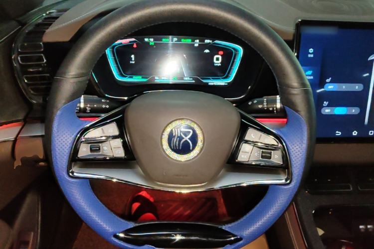 Used BYD Han 2020 EV Long-Range Luxury Model Steering Wheel