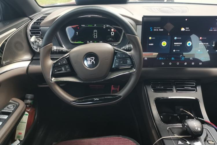Used BYD Han 2020 EV Long-Range Luxury Model Steering Wheel