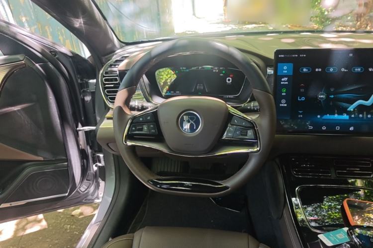 Used BYD Han 2020 EV Long-Range Luxury Model Steering Wheel