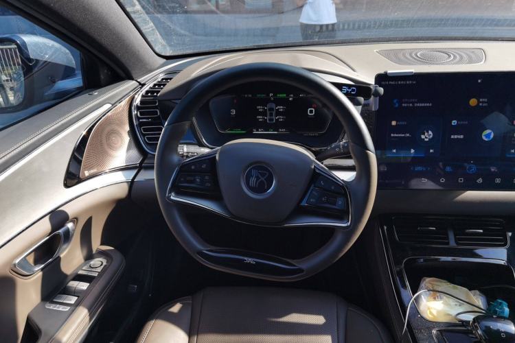 Used BYD Han 2020 EV Long-Range Luxury Model Steering Wheel