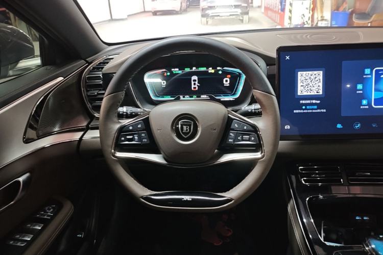 Used BYD Han 2020 EV Long-Range Luxury Model Steering Wheel