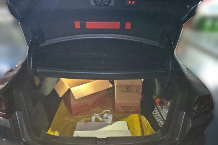 Used BYD Han 2020 EV Long-Range Luxury Model Trunk