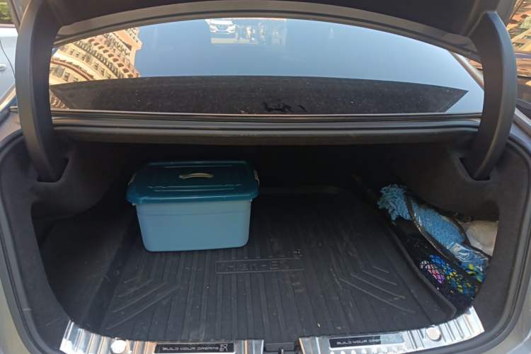 Used BYD Han 2020 EV Long-Range Luxury Model Trunk