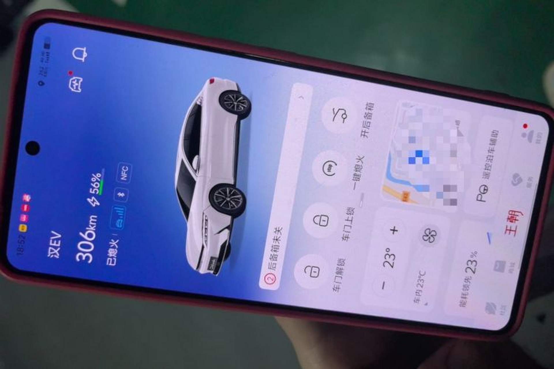 Used BYD Han 2020 EV Four-Wheel Drive High-Performance Flagship Model Vehicle Key