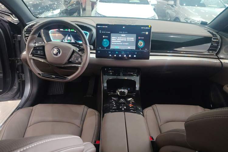 Used BYD Han 2020 EV Long-Range Luxury Model Center Console