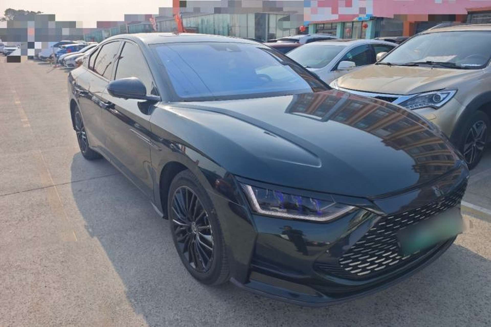 Used BYD Han 2020 DM Four-Wheel Drive Performance Edition Luxury Model Exterior 1