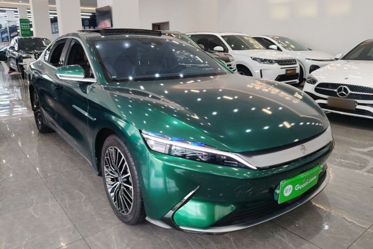 Used BYD Han 2020 EV Long-Range Luxury Model Front Right 45 Deg