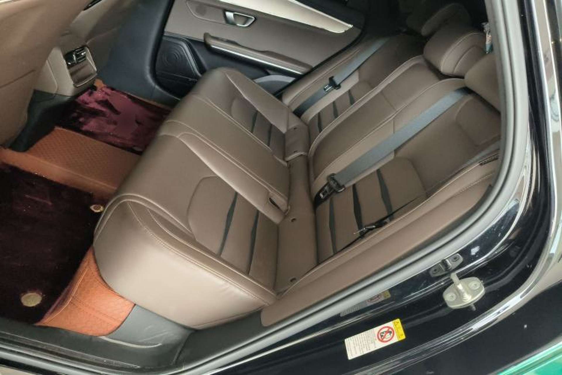 Used BYD Han 2020 EV Long-Range Luxury Model Left Rear Seat